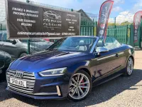 Used Audi A5 Cabriolet Comfort 2018 Blue Cabriolet