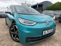 Used VW ID.3 Pro Performance 150 kW (204 HP) 2020 Blue Hatchback