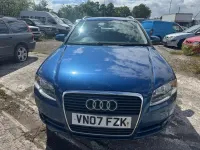 Used Audi A4 Comfort 2007 Blue Estate