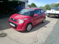 Used Citroën C1 Feel 68 HP (50 kW) 2017 Red Hatchback