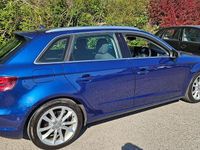 Used Audi A3 Sport 150 HP (110 kW) 2014 Blue Hatchback