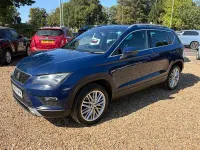 Used Seat Ateca XCELLENCE 150 HP (110 kW) 2017 Blue SUV