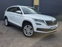 Used Skoda Kodiaq SE L 190 HP (139 kW) 2017 White SUV
