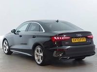 Used Audi A3 S-Line 150 HP (110 kW) 2023 Black Sedan