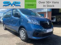 Used Renault Trafic Business 120 HP (88 kW) 2017 Blue MPV