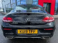 Used Mercedes C300 AMG Line Premium 258 HP (189 kW) 2019 Black Coupe