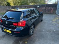Used BMW 118 Sport Line 2018 Black Hatchback