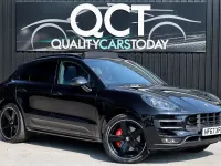 Used Porsche Macan Turbo 400 HP (294 kW) 2017 Black SUV