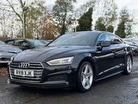 Used Audi A5 Sportback S-Line 190 HP (139 kW) 2018 Black Hatchback