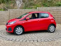 Used Peugeot 108 Active 68 HP (50 kW) 2017 Red Hatchback