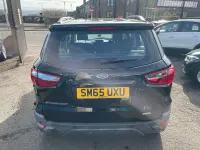 Used Ford Ecosport Zetec 125 HP (91 kW) 2015 Black SUV