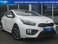 Used Kia ProCeed GT 201 HP (147 kW) 2016 White Hatchback