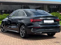 Used Audi A3 S-Line 110 HP (80 kW) 2023 Black Sedan