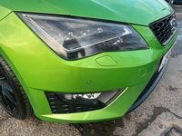 Used Seat Leon FR Sport 180 HP (132 kW) 2014 Green Coupe