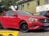 Used Mercedes A180 2014 Red Hatchback