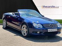 Used Mercedes SL55 AMG AMG 2005 Blue Cabriolet