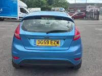Used Ford Fiesta 96 HP (70 kW) 2009 Blue Hatchback