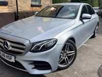 Begagnad Mercedes E220 AMG line 2016 Silver Sedan
