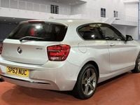 Used BMW 118 Sport Line 170 HP (125 kW) 2013 Silver Hatchback