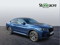 Used BMW X4 M Sport 187 HP (137 kW) 2022 Blue SUV