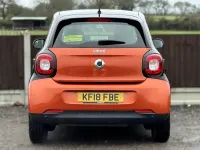 Used Smart ForFour Premium 90 HP (66 kW) 2018 Black Hatchback