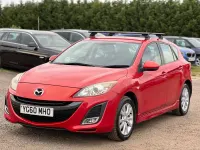 Used Mazda 3 105 HP (77 kW) 2010 Red Hatchback