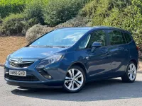 Used Vauxhall Zafira Tourer SRi 140 HP (102 kW) 2016 Blue MPV