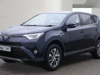 Used Toyota RAV4 Hybrid 197 HP (144 kW) 2018 Blue SUV