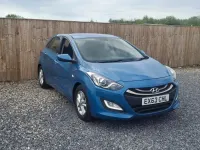 Second-hand Hyundai i30 Active 100 CP (73 kW) 2013 Albastru Hatchback