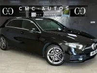Used Mercedes A250 AMG line 2020 Black Hatchback
