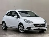 Used Vauxhall Corsa 75 HP (55 kW) 2016 White Hatchback
