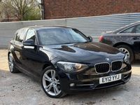 Used BMW 120 Sport Line 2012 Black Hatchback