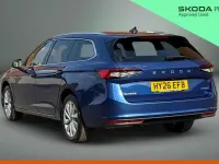 New Skoda Superb SE Technology 150 HP (110 kW) 2026 Cobalt blue metallic Estate