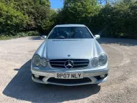 Usado Mercedes CLK220 2007 Prateado Coupé