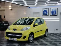 Used Peugeot 107 68 HP (50 kW) 2009 Yellow Hatchback