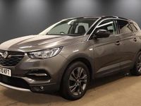 Used Vauxhall Grandland X SRi 130 HP (95 kW) 2020 Grey SUV