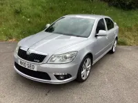Used Skoda Octavia vRS 170 HP (125 kW) 2010 Silver Hatchback