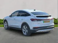Used Audi Q4 e-tron S-Line 150 kW (204 HP) 2023 White SUV