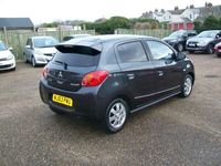 used Mitsubishi Mirage 1.2 3 5dr automatic, Only 21,000 miles fsh, free road tax, Park sensors.