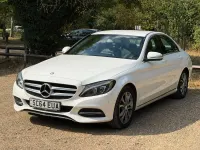Used Mercedes C220 2014 White Sedan