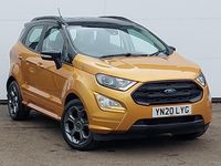 Used Ford Ecosport ST-Line 125 HP (91 kW) 2020 Yellow SUV