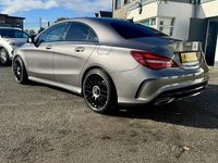 Used Mercedes CLA180 AMG line 122 HP (89 kW) 2017 Grey Sedan
