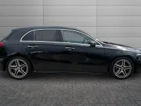 Used Mercedes A180 AMG Line Premium 148 HP (108 kW) 2023 Cosmos black Hatchback