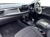 Used Kia Rio 101 HP (74 kW) 2023 Blue Hatchback