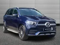 Used Mercedes GLE400 AMG line 325 HP (239 kW) 2022 Blue SUV