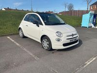 Used Fiat 500 Pop 69 HP (50 kW) 2018 White Cabriolet