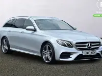 Używany Mercedes E220 AMG line 194 KM (142 kW) 2019 Srebrny Kombi