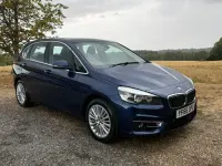 Used BMW 218 Luxury Line 136 HP (100 kW) 2016 Blue MPV