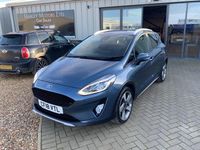 Used Ford Fiesta Active 100 HP (73 kW) 2018 Blue Hatchback