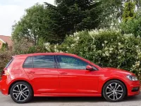 Used VW Golf VII R-line 2015 Red Hatchback